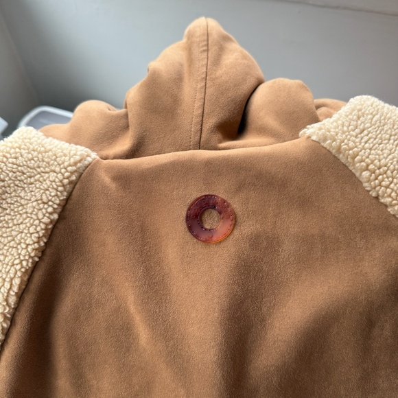 Drole de Monsieur Half-Zip Suede Jacket (Unisex) - Picture 6 of 6